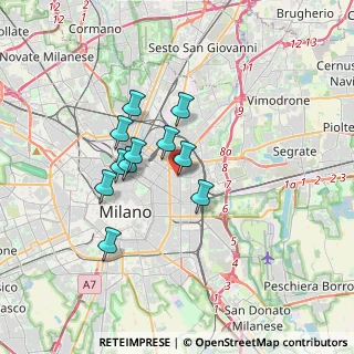 Mappa Piazza Gian Lorenzo Bernini, 20131 Milano MI, Italia (2.70455)