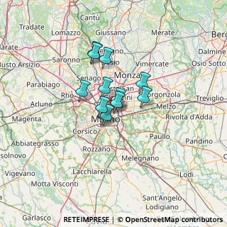 Mappa Piazza Gian Lorenzo Bernini, 20131 Milano MI, Italia (8.025)