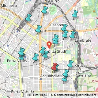Mappa Piazza Gian Lorenzo Bernini, 20131 Milano MI, Italia (1.0555)