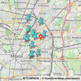 Mappa Piazza Gian Lorenzo Bernini, 20131 Milano MI, Italia (1.52833)