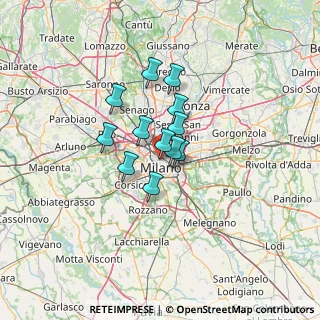 Mappa Via Castelfidardo, 20121 Milano MI, Italia (8.26167)