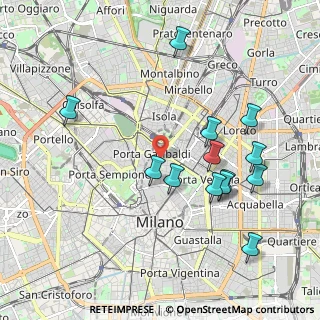 Mappa Via Castelfidardo, 20121 Milano MI, Italia (2.04538)