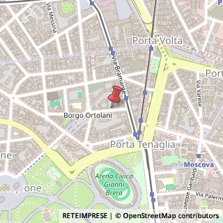 Mappa Via Pietro Giannone, 6, 20154 Milano, Milano (Lombardia)