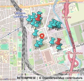 Mappa Via Gaetano Crespi, 20134 Milano MI, Italia (0.36)