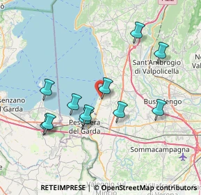 Mappa Strada del Roccolo, 37017 Lazise VR, Italia (7.30273)