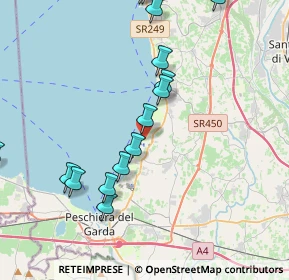 Mappa Strada del Roccolo, 37017 Lazise VR, Italia (5.15278)