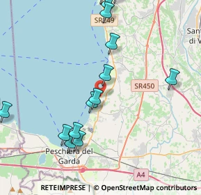 Mappa Strada del Roccolo, 37017 Lazise VR, Italia (5.32353)