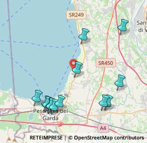 Mappa Strada del Roccolo, 37017 Lazise VR, Italia (4.72154)