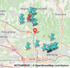 Mappa 37124 Parona VR, Italia (4.0585)