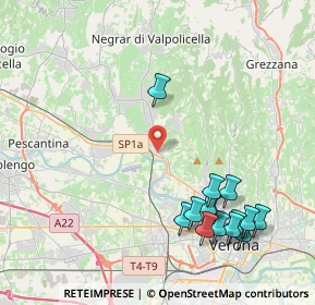 Mappa 37124 Parona VR, Italia (4.83286)