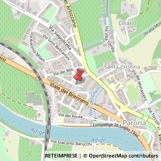 Mappa Via degli Arusnati, 1, 37124 Verona, Verona (Veneto)