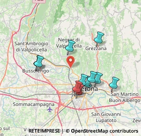 Mappa 37124 Parona VR, Italia (6.65)