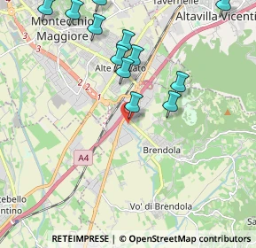 Mappa Via delle Fontanine, 36040 Brendola VI, Italia (2.26583)