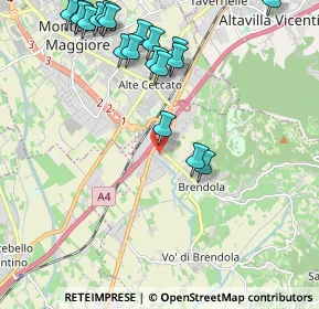 Mappa Via delle Fontanine, 36040 Brendola VI, Italia (2.47579)