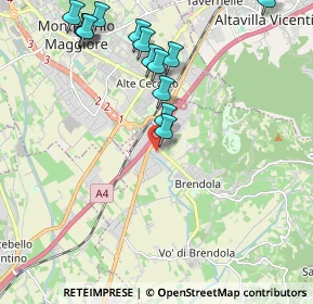 Mappa Via delle Fontanine, 36040 Brendola VI, Italia (2.30929)
