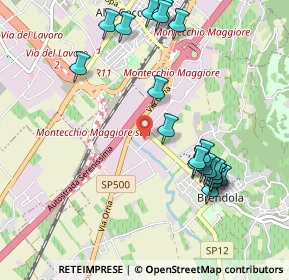 Mappa Via delle Fontanine, 36040 Brendola VI, Italia (1.094)