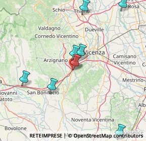 Mappa Via delle Fontanine, 36040 Brendola VI, Italia (26.91071)