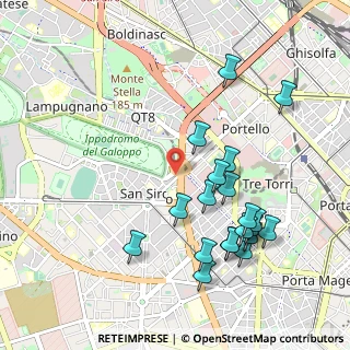 Mappa Piazzale Lorenzo Lotto, 5, 20148 Milano, Italia (1.064)