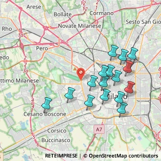 Mappa Piazzale Lorenzo Lotto, 5, 20148 Milano, Italia (3.87563)