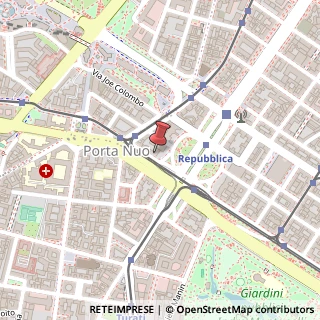 Mappa Piazza della Repubblica, 11, 20124 Milano, Milano (Lombardia)