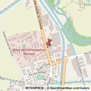 Mappa Via Verbano, 154, 28100 Novara, Novara (Piemonte)