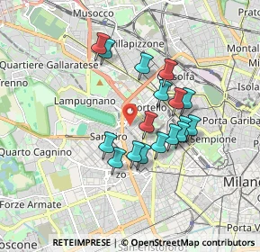 Mappa Via Masaccio, 20149 Cernusco sul Naviglio MI, Italia (1.43588)