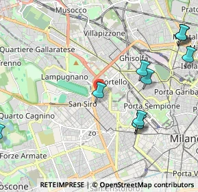 Mappa Via Masaccio, 20149 Cernusco sul Naviglio MI, Italia (2.76833)