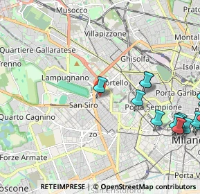Mappa Via Masaccio, 20149 Milano MI, Italia (3.14889)