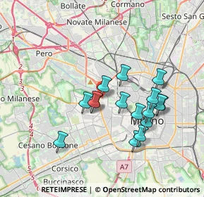 Mappa 20149 Cernusco sul Naviglio MI, Italia (3.17438)