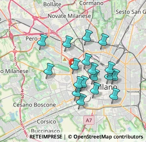 Mappa Via Masaccio, 20149 Milano MI, Italia (3.05)