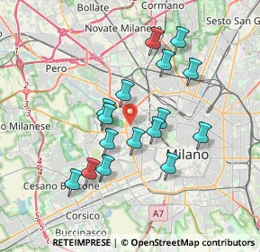 Mappa Via Masaccio, 20149 Milano MI, Italia (3.19438)