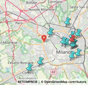 Mappa Via Masaccio, 20149 Milano MI, Italia (4.70714)