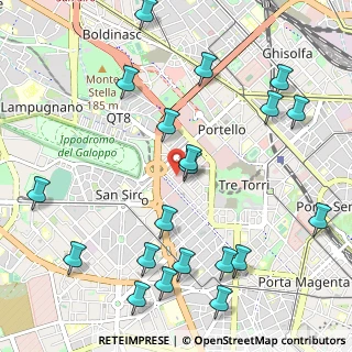 Mappa Via Masaccio, 20149 Cernusco sul Naviglio MI, Italia (1.2925)