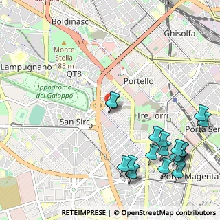 Mappa Via Masaccio, 20149 Cernusco sul Naviglio MI, Italia (1.4095)