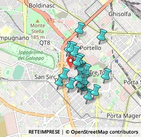 Mappa Via Masaccio, 20149 Milano MI, Italia (0.604)