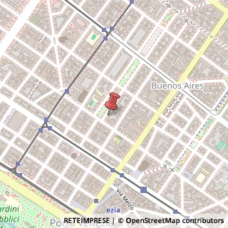 Mappa Via Benedetto Marcello, 4, 20124 Milano, Milano (Lombardia)
