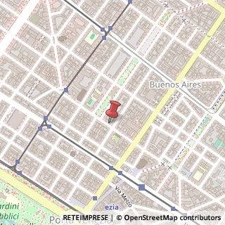 Mappa Via San Gregorio, 12, 20124 Milano, Milano (Lombardia)