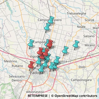 Mappa Via Marconi Guglielmo, 35011 Campodarsego PD, Italia (6)