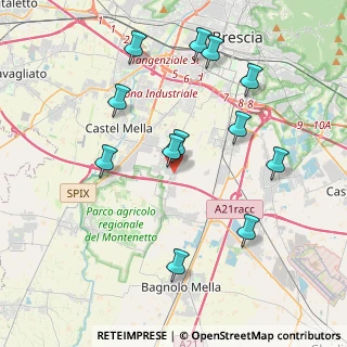 Mappa Via Senatore Angelo Buizza, 25020 Flero BS, Italia (4.07333)
