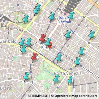 Mappa Via Aldo Manuzio, 20124 Milano MI, Italia (0.599)