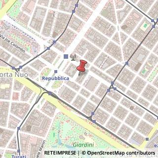 Mappa Via Raimondo Franchetti, 4, 20124 Milano, Milano (Lombardia)