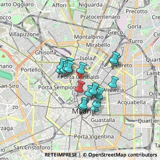 Mappa Via Marsala, 20121 Milano MI, Italia (1.339)