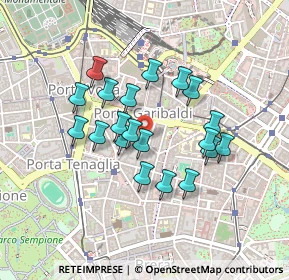 Mappa Via Marsala, 20121 Milano MI, Italia (0.361)