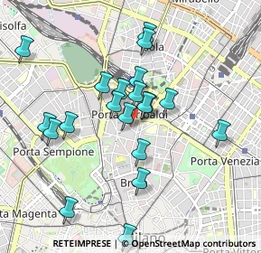 Mappa Via Marsala, 20121 Milano MI, Italia (0.866)