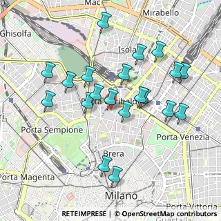 Mappa Via Marsala, 20121 Milano MI, Italia (0.943)