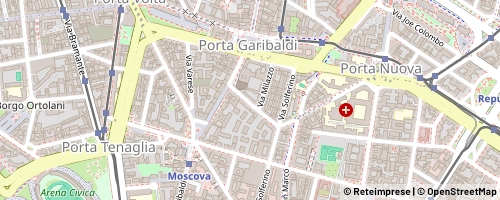 Mappa Milano