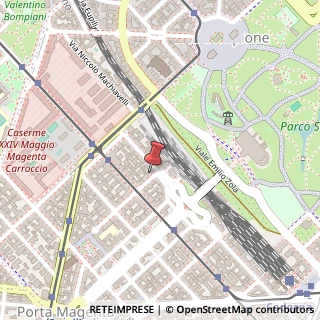 Mappa Via Francesco Petrarca, 4, 20123 Milano, Milano (Lombardia)
