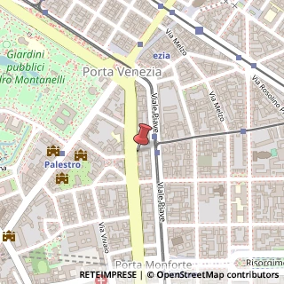 Mappa Viale Luigi Majno, 24, 20129 Milano, Milano (Lombardia)