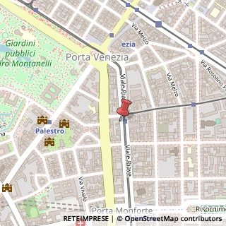 Mappa Viale Piave, 21, 20129 Milano, Milano (Lombardia)