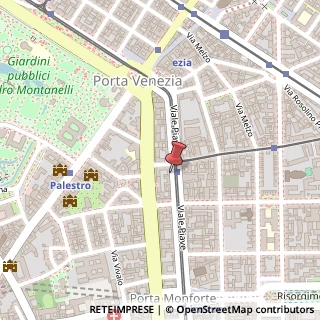Mappa Viale Piave, 23, 20129 Vimercate, Monza e Brianza (Lombardia)